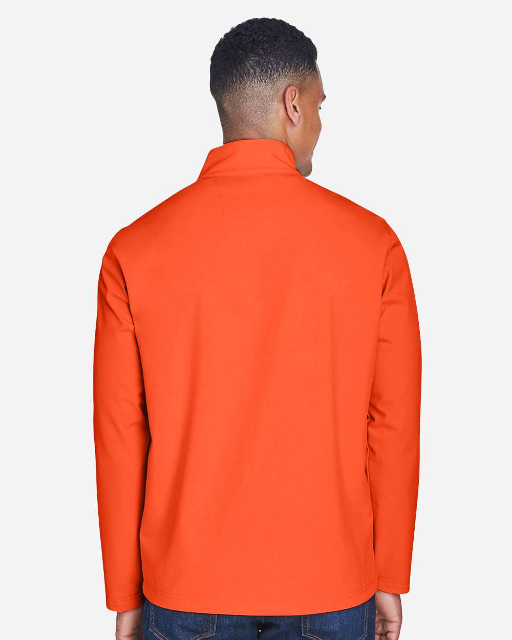 Team 365 TT80 - Men's Leader Soft Shell Jacket - Sport Orange