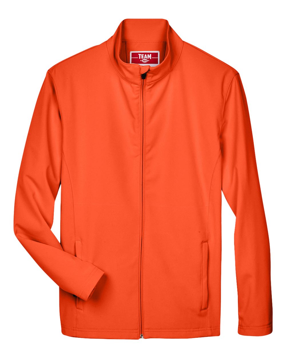 Team 365 TT80 - Men's Leader Soft Shell Jacket - Sport Orange
